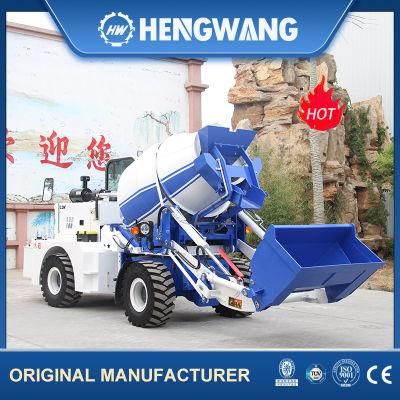 2.3m&sup3; Rotary Drum Capacity 4&times; 4 Mini Cement Truck Concrete Mixers for Sale in USA