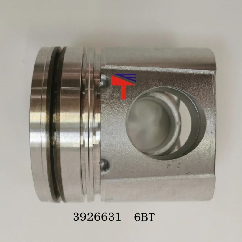 High Quality Diesel Engine Mechanical Parts Piston 3926631 for Engine Parts 6bt S6d102 Generator Set