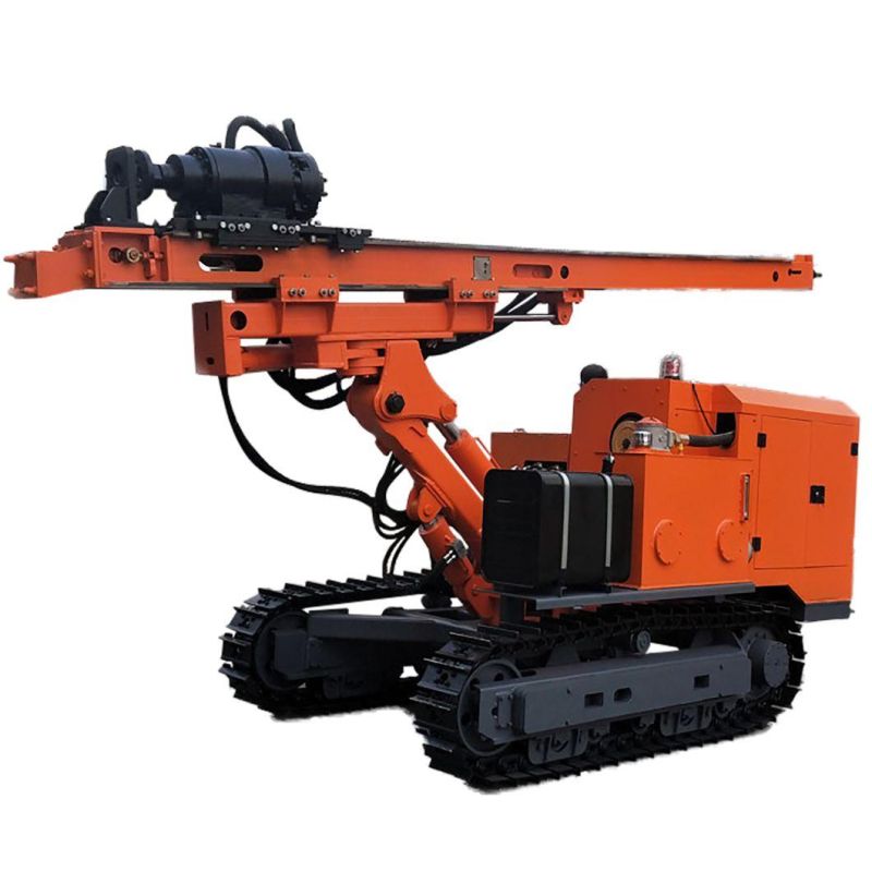 Crawler Type Pile Driver for Photovoltaic Solar Power Station