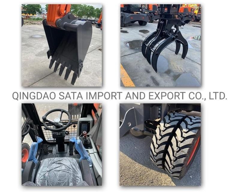 Mini Hydraulic Crawler Excavator 5-7ton Small Excavator
