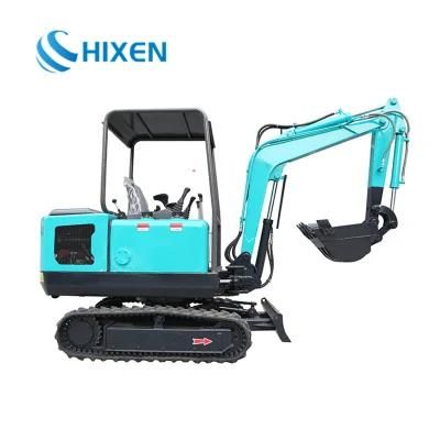 2020 New Hydraulic Mini Backhoe Bucket Excavators Price for Sale 2.0 Ton