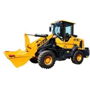 Diesel Mini Loader China Sale Yellow Red Unique Customized Powerful Engine