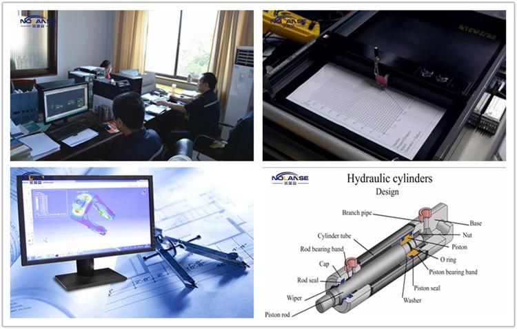 Factory Customized Hydraulic Cylinders RAM for Engineering Construction Machinery Parts