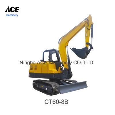 Engineering Machinery Carter 6ton Crawler Excavators Manufacturer