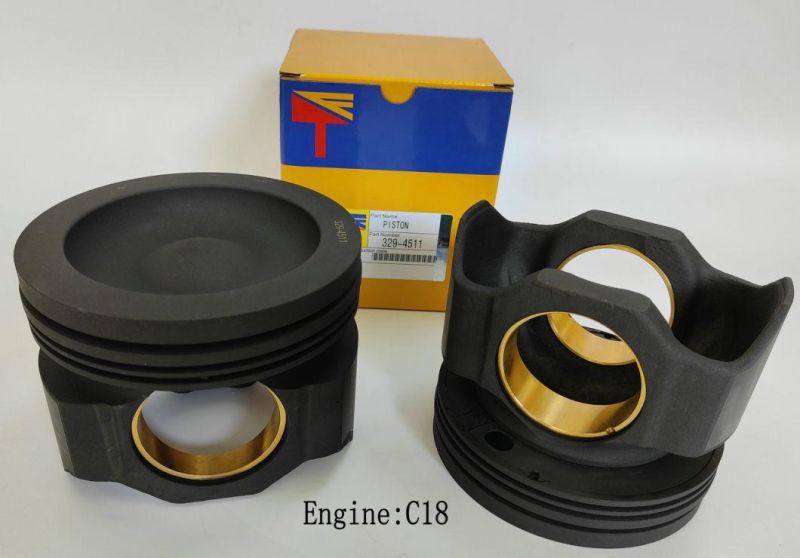 High-Performance Diesel Engine Engineering Machinery Parts Piston 329-4511 for Excavator Parts E390d E385c Engine Parts C18 Generator Set