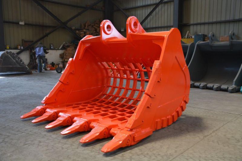 Quality 30ton Excavator Attachments 1.5cbm Skeleton/Sieve Bucket