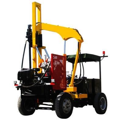Small Mobile Cheap Pile Driver Machine as Your Requirement