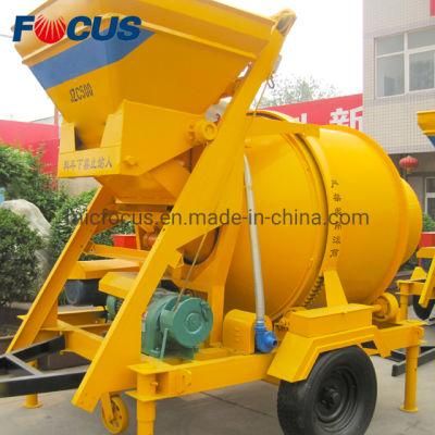 Jzc750 750L Mobile Concrete Cement Mixer for Sale