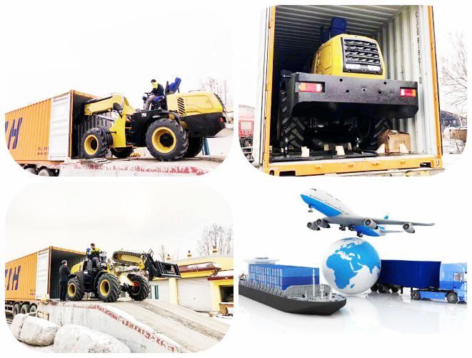 2020 Best Multifunctional Retractable Long Extended 6m Boom 4X4 Tl1500 Telescopic Wheel Front Handler Compact Loader for Sale