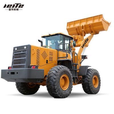 Energy Mining Applicable Industries Large Wheel Loader New Condition 5 Ton 4 Wd Wheel Loader