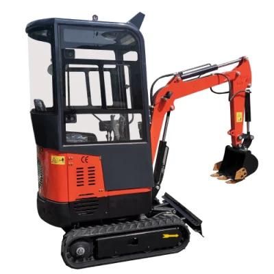 Chinese Micro Crawler Excavator with Cab Small New Crawler Mounted Excavator Price for Sale