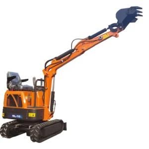 CE Certificate Hydraulic Crawler Agriculture Construction 6.5t 0.045m3 Bucket Mini Excavator for Sale