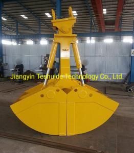 1t Grab Bucket of High-Quality Industrial Electro-Hydraulic Clamshell Excavator