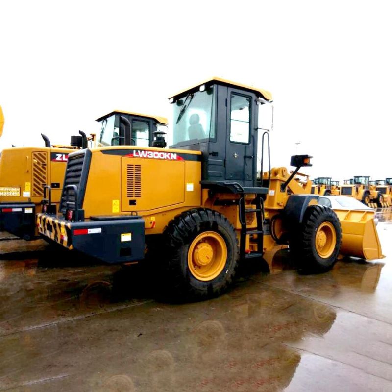 3ton Wheel Loader in Stock Front Loader Lw300kn with Hydraulic Pilot Control