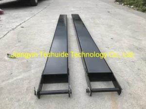 50*122mm Excavator Accessories Forklift Grab Excavator Pallet Fork