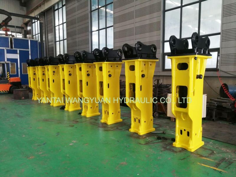 Sb81 140mm Open Type Top Type Box Type Silence Hydraulic Rock Breaker