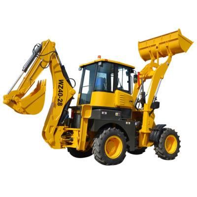 Popular Backhoe Loader Retroexcavadora Wz40-28 in South America