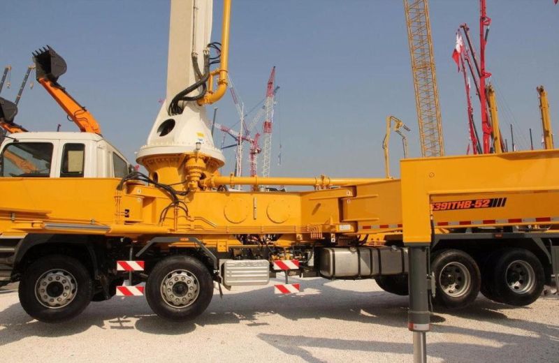 Full Automatic Concrete Pump Hjc5410thb Mobile Concrete Pump Truck with Free Parts