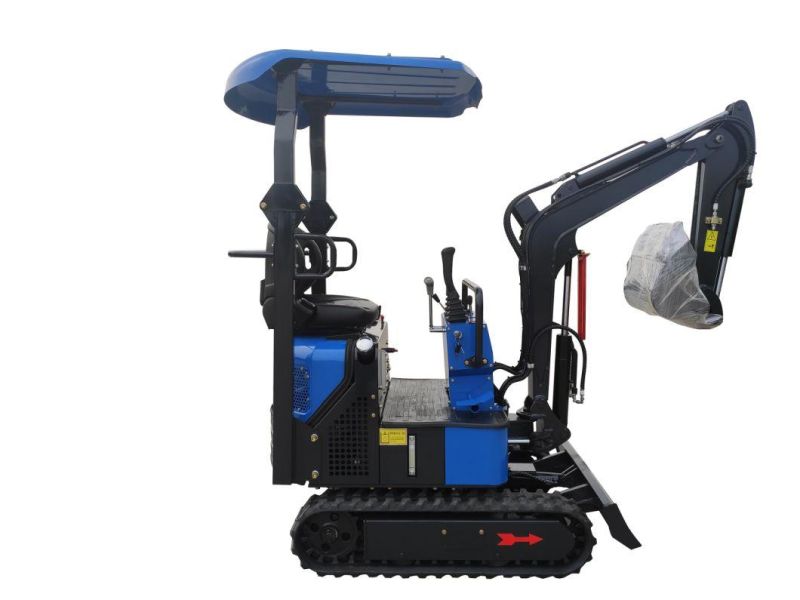 New Model Rdt-13b 1.1 Ton Mini Digger Excavator 0.6ton 0.8ton 1ton 1.6 Ton