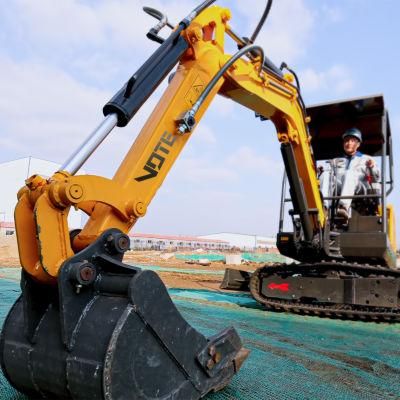 CE EPA Crawler Excavator with Factory Price 0.8 T 1 Ton 1.5 Ton 2 Ton Excavator Mini Excavator Prices for Sale