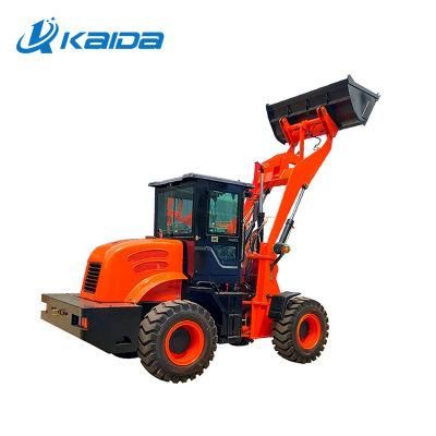 China Factory Offer 1.5 Ton Front End Wheel Loader with 4 Wheel Drive