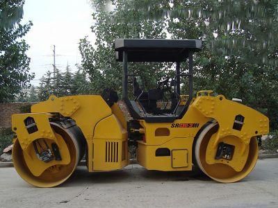 Mini 3 Tons Double Drum Road Roller Sr03MD From Shantuo Brand