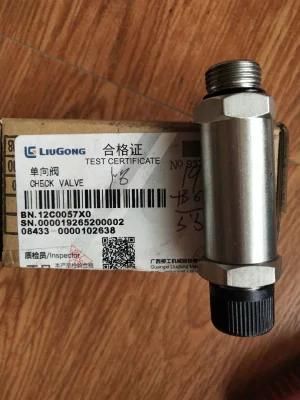 One-Way Valve 12c0057X0 for Loader Spare Parts