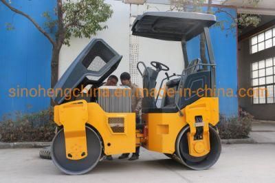 4 Ton Double Drum Vibratory Road Roller Good Quality Yzc4