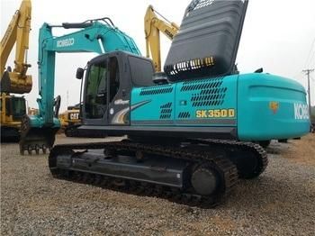 Large Hydraulic Excavator Used Excavator for Sale Kobelco Sk350 Excavator 35ton Excavator