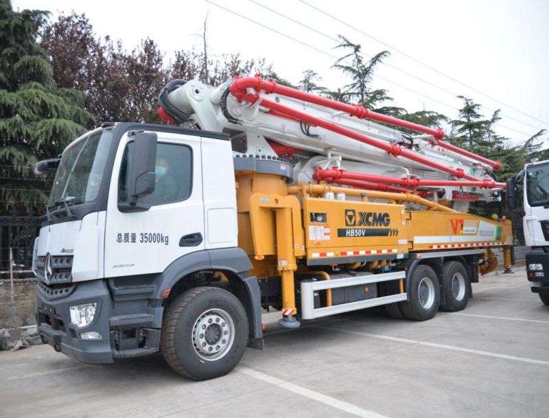 XCMG Schwing New 50m China Concrete Pump Truck Hb50V with Benz Chassis Price