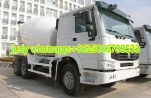 Jh Brand 8m3 Concrete Mixing Truck 8cubic Meters Concrete Mixer Vehicle 8cbm Sinotruk Mixer Truck