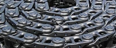 Excavator Track Chain Track Link K907D Uh07-7 Uh083 Track Link Assembly