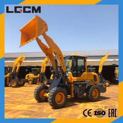 Lgcm Cheap 2 Ton China Top Brand Small Front End Loader Machine with Spare Parts for Sale