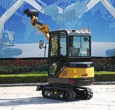 Hq18-9BS 1.8ton Hydraulic Multifunction Crawler Mini Excavator with Retractable Chassis