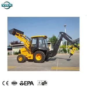 Mini Backhoe Loader with Strong Power
