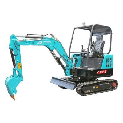 1.8 Tons Crawler Excavator Machine Small Digger for Sale