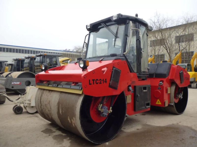 New Lutong Full Hydraulic Double Drum Vibratory 12ton Road Roller Ltc212