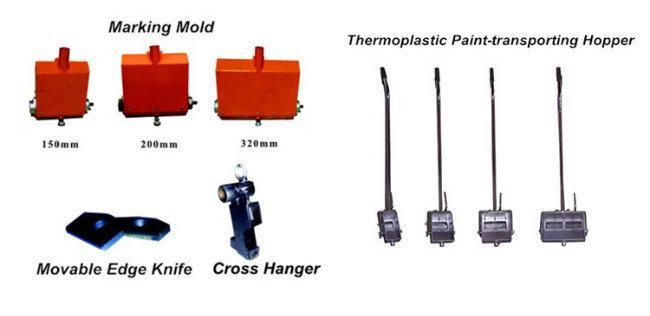 Asphalt Road Construction Thermoplastic Line Marking Paint Machine