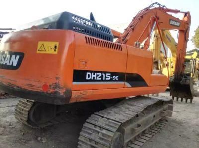 Used Hydraulic Excavator Doosan Dh215-9e Excavator Low Price High Quality