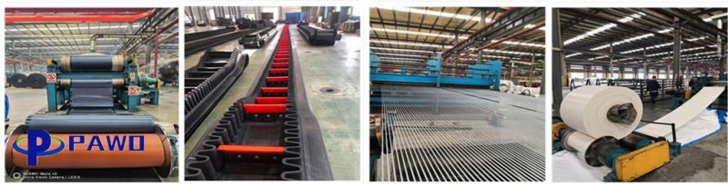 Steel Cord/ Ep/Nylon/Chevron Rubber Conveyor Belt for Belt Conveyor