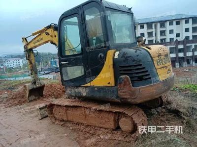 Used Mini Medium Backhoe Excavator Hyundai R55-7 Construction Machine Second-Hand