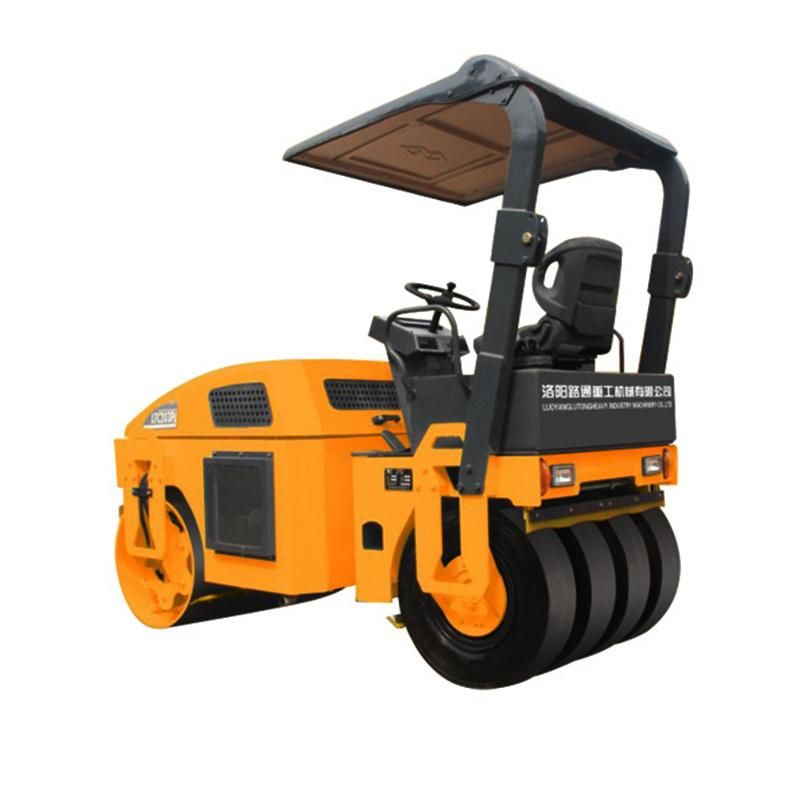 Lutong 2ton Hydraulic Double Drum Road Roller Lt2020