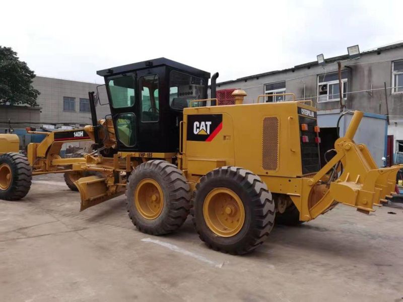 Used Motor Grader Earth Moving Good Work Condition Original Cat Low Price/Used 140g 140h 140K 120h Graders Good Price