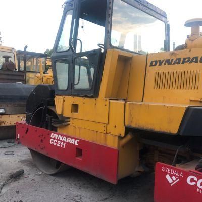 Used Dynapac Cc211/Cc422/Ca251d/Ca25/Ca301/Ca31 Road Roller/Compactor /Used Dynapac Roller/ Double Drumtires