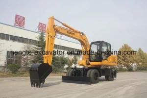 15t Wheel Excavator with Breaking Hammer