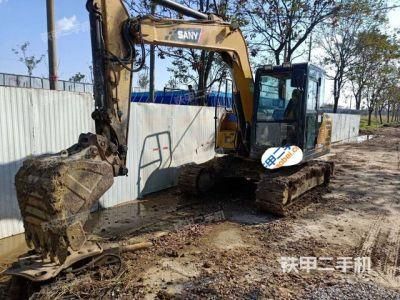 Used Mini Medium Backhoe Excavator Sany Sy75c Construction Machine Second-Hand