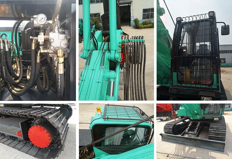 Hf30+ Hydraulic Mobile Piling Machine Borehole DTH Rotary Drill/Drilling Rig