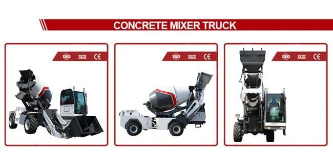 1.2cbm Heavy Self Loading Mobile Concrete Cement Mixer Construction Mixing Machine Machinery Truck