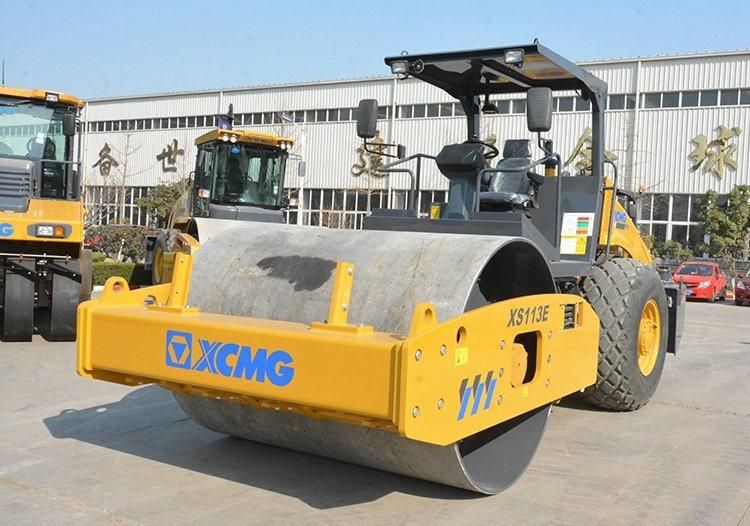 XCMG Official Vibratory Road Roller Xs113e China Cheap 10 Ton Single Drum Road Roller