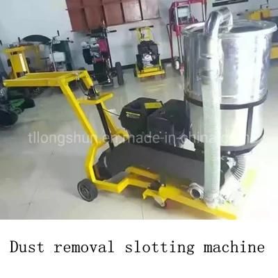 Pull Type Asphalt Pavement Dust Removal Road Grooving Machine